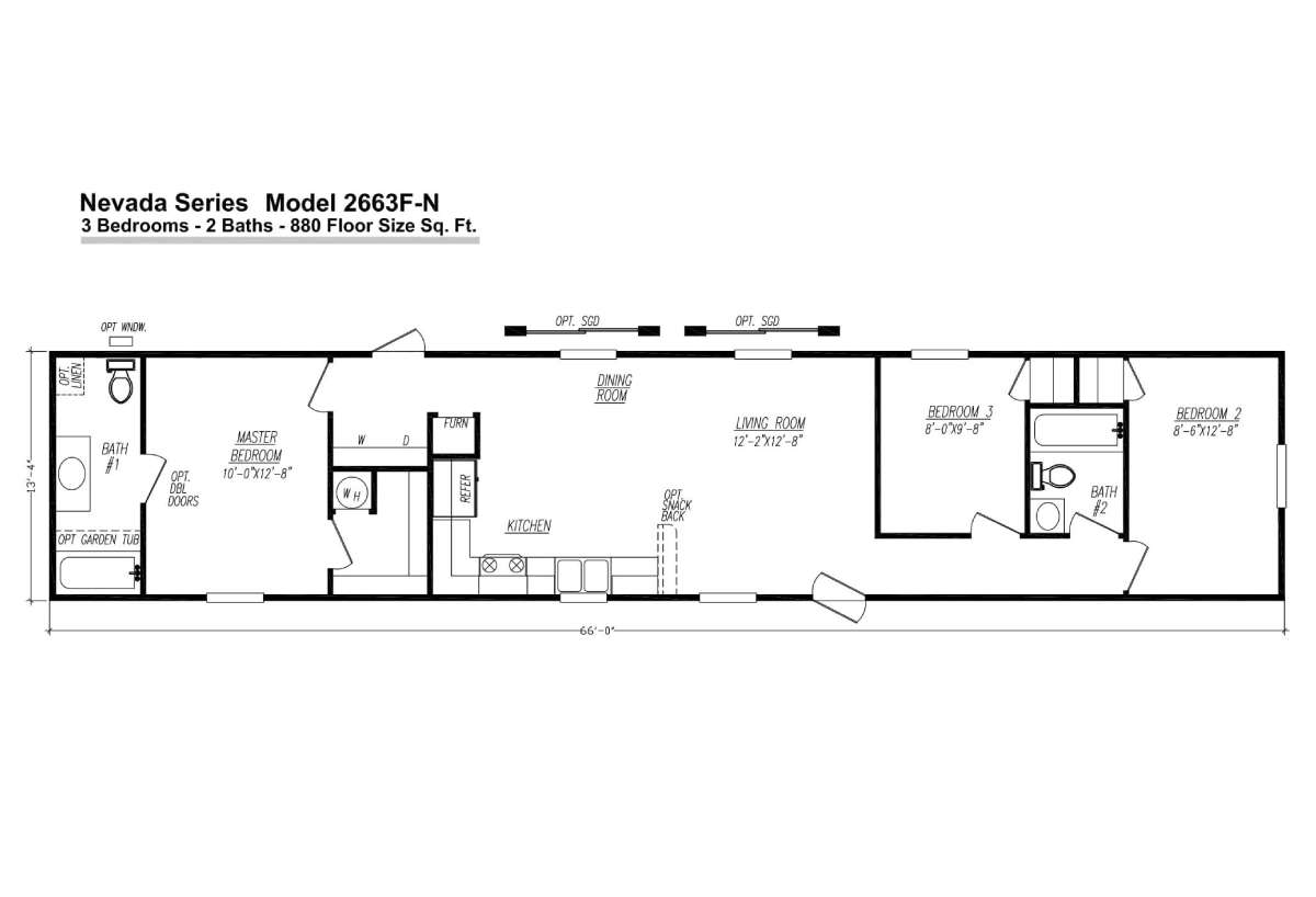 Nevada 2663FN by Adventure Homes